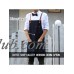 Apron Work Clothes Barista Pockets Soldering Chef Barber Denim Workwear Straps 31''x 24''   